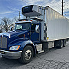 Blue 2017 Kenworth T370