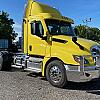 Yellow 2022 Freightliner Cascadia Heavy Haul Wet Lines at Source 1 Truck Sales Ltd.